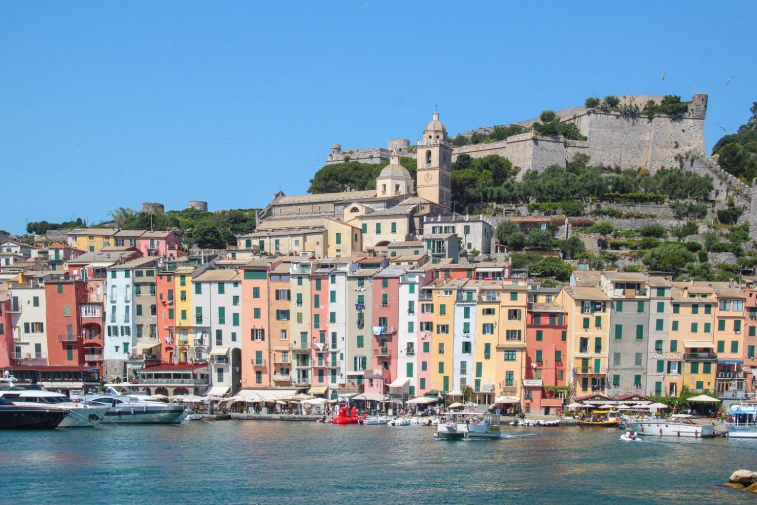 Moderno Appartamento Vista Mare, Con Parcheggio Privato Porto Venere Buitenkant foto